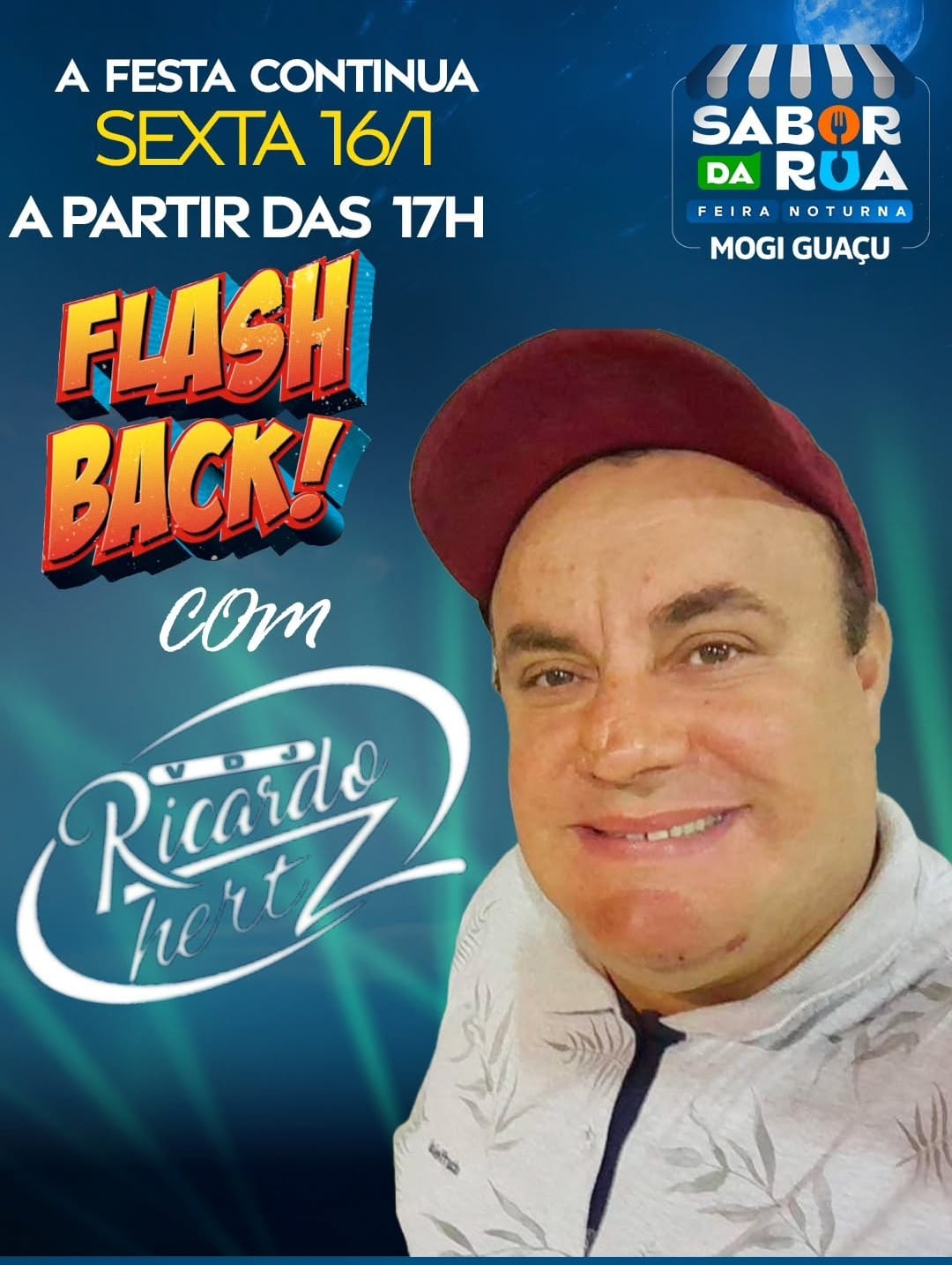 Feira Noturna “Sabor da Rua”  16/01/2026