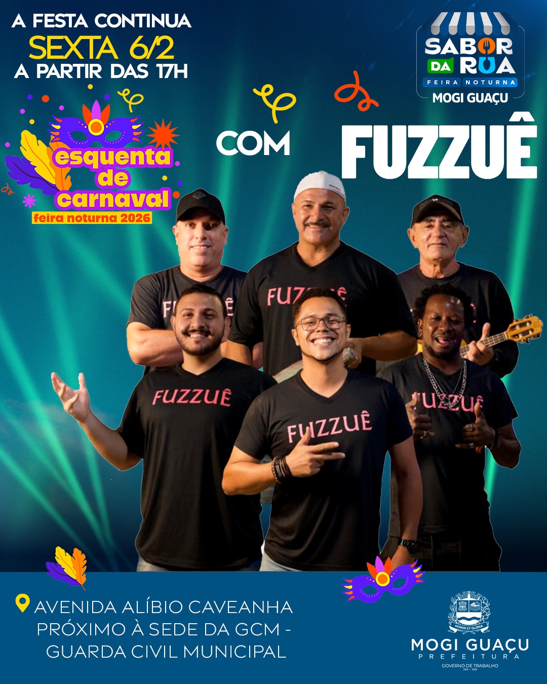 Feira Noturna “Sabor da Rua” 06/02/2026